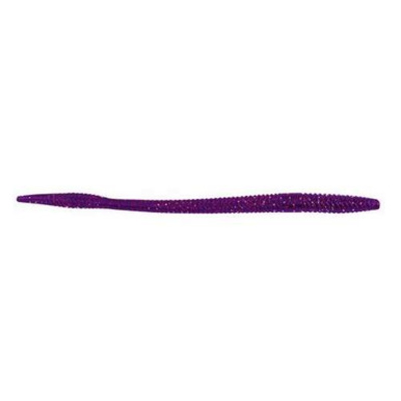 Yum Mighty Worm – Grape/Red Flake
