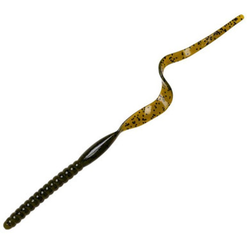 Yum Ribbon Tail Worm – 10in – Watermelon Seed