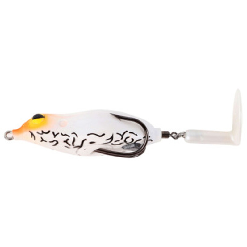 Teckel USA TKL-Sprinker-002S Sprinker Frog Lure – Pearl White