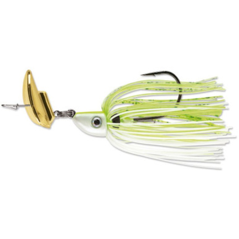 Terminator Shuddering Bait – 1/2oz – Chartreuse and White Shad