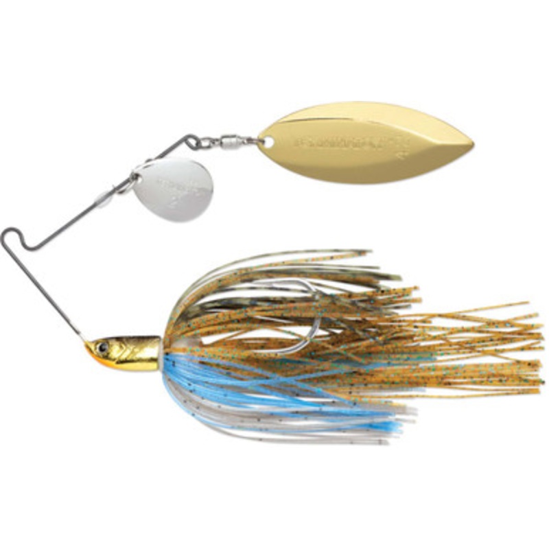 Terminator T34WW T1 Original Titanium Spinnerbait – Willow/Willow Bluegill Nickel/Gold
