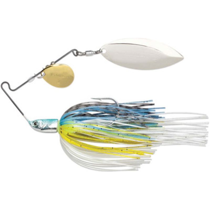 Terminator T38CW T1 Original Titanium Spinnerbait – Colorado/Willow Hot Shad Gold/Nickel