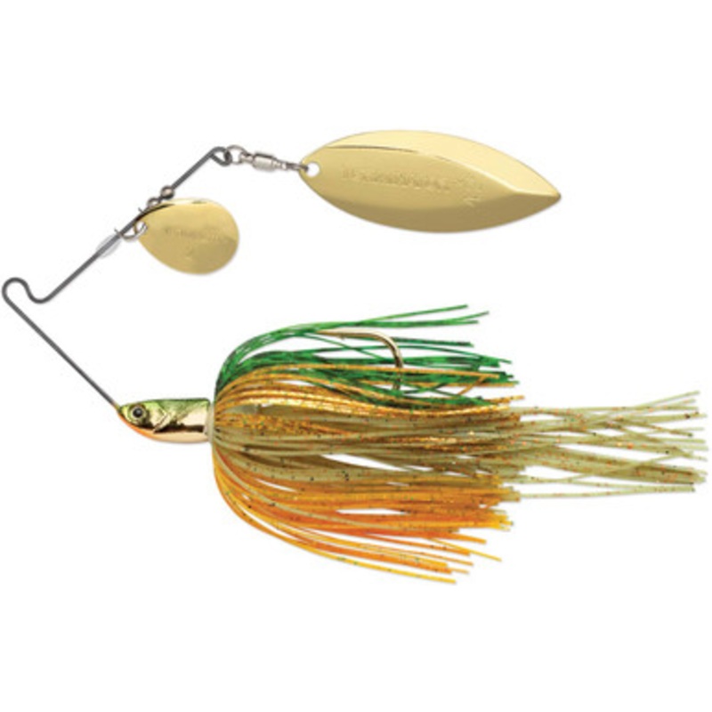 Terminator T38CW T1 Original Titanium Spinnerbait – Colorado/Willow Perch Gold/Gold