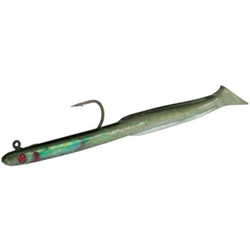 Tsunami HWE9-2 Holographic Sand Eel Lures – 9 in. – 2 Pack Black Back