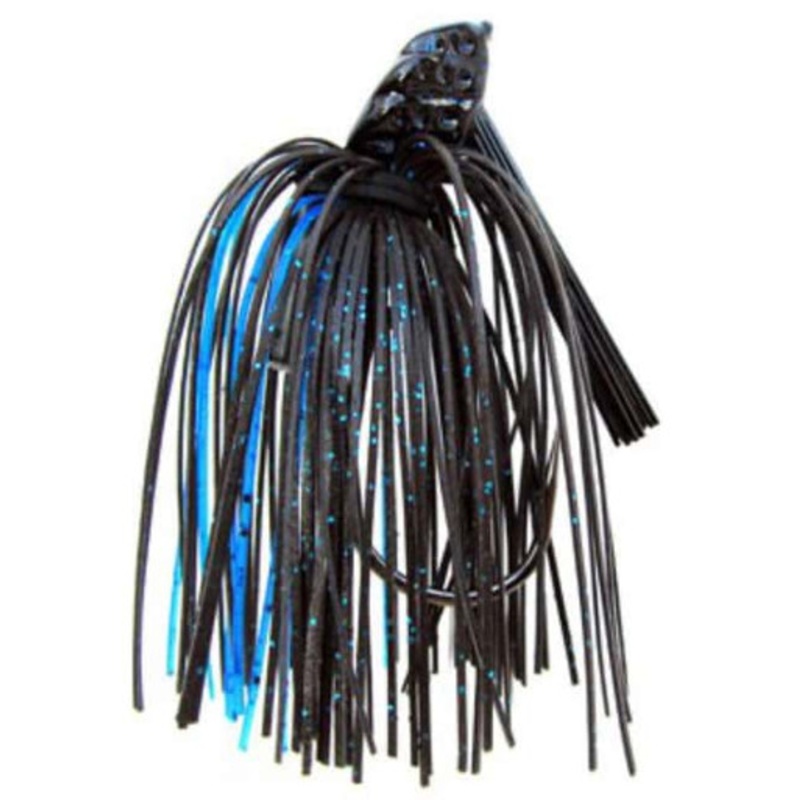 V&M Pacemaker Adrenaline Flippin’ Jig – 1/2 oz. Black and Blue