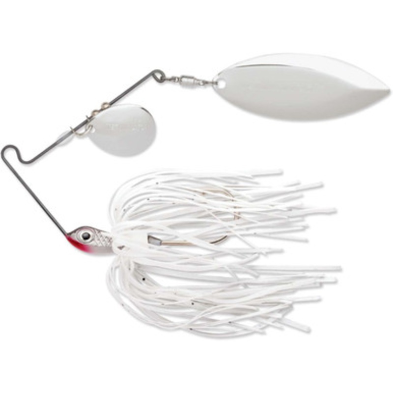 Terminator S12CW Super Stainless Spinnerbait Bright White Shad Nickel/Nickel