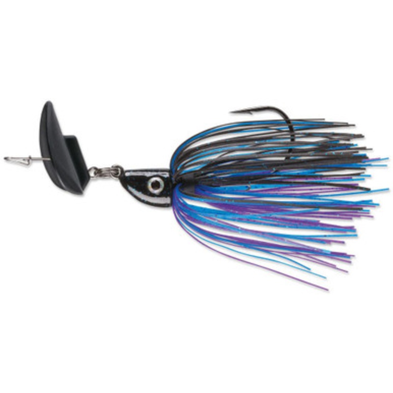 Terminator Shuddering Bait – 1/2oz – Black Blue Purple