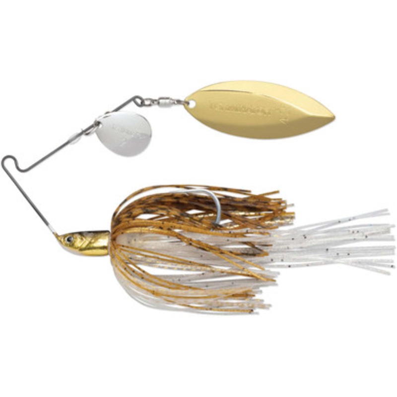 Terminator T38WW T1 Original Titanium Spinnerbait – Willow/Willow Gold Shiner Nickel/Gold