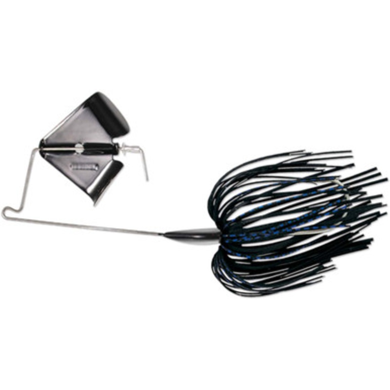 Terminator TBS38 Super Stainless Buzzbait Black/Blue Black
