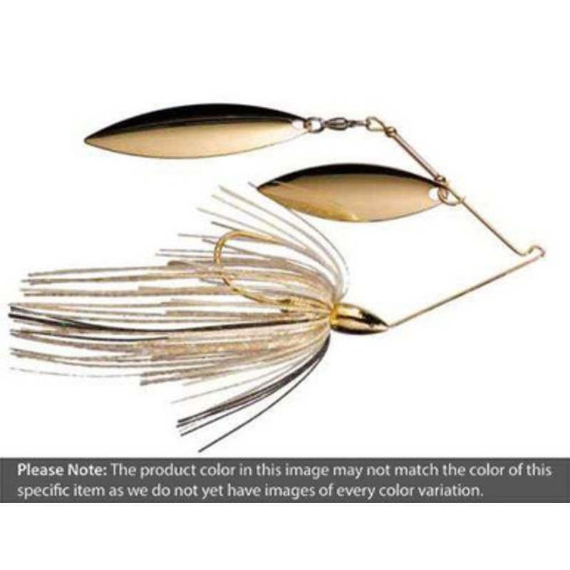 War Eagle Dual Willow Leaf Spinnerbait – 1/2oz Gold Gold Shiner
