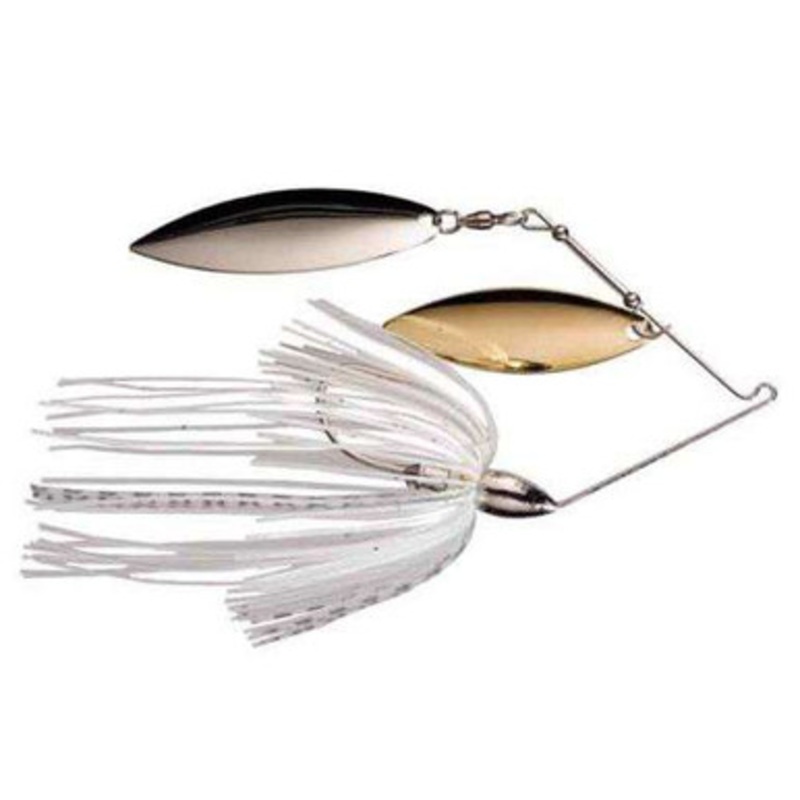 War Eagle Dual Willow Leaf Spinnerbait – 1/2oz Nickel Blue Shad