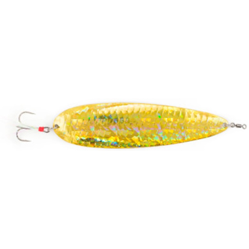 Nichols Lures Ben Parker Magnum Spoon – 8in – Shattered Glass Gold
