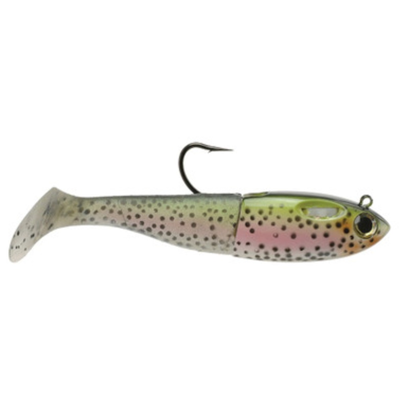 SpoolTek Fatty – 8in – Sinking – Bass Color – Rainbow Trout