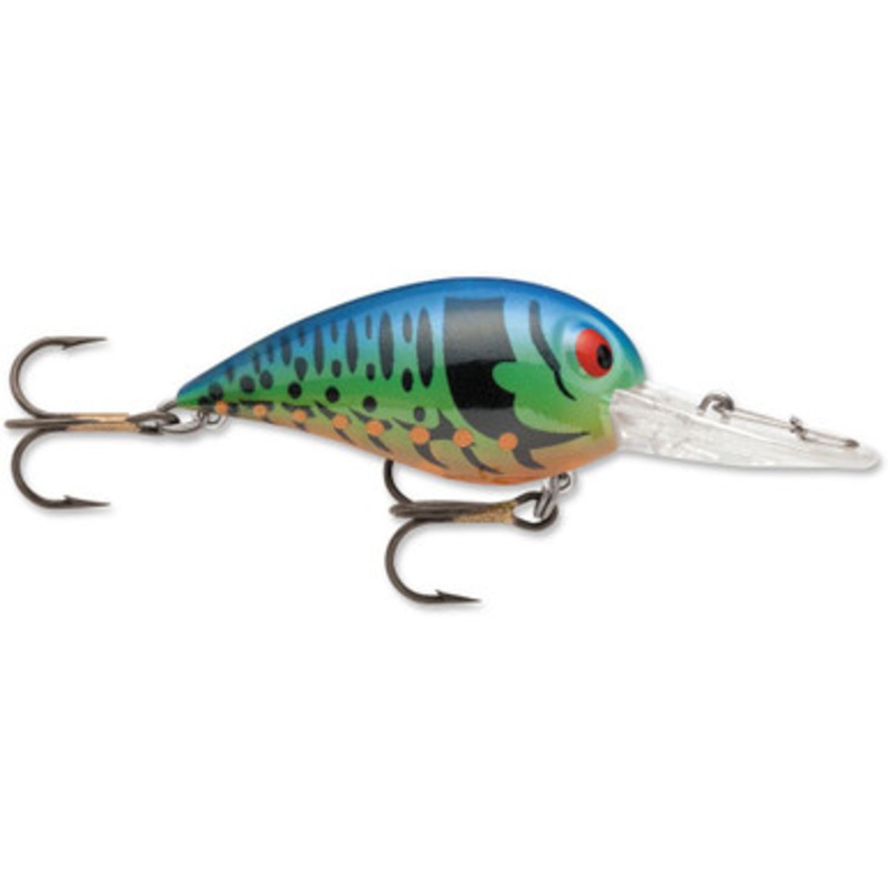 Storm Original Wiggle Wart Crankbait – Blue Tiger Craw