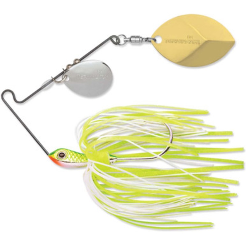 Terminator S38CW Super Stainless Spinnerbait Chartreuse White Shad Nickel/Gold
