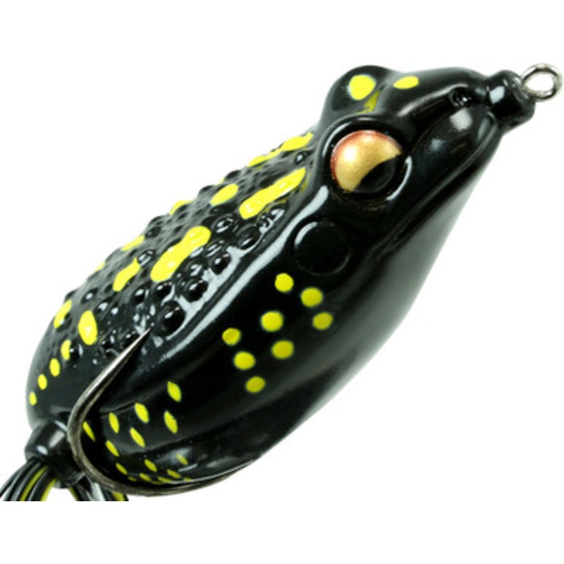 FishLab Rattle Toad – 3-1/2in – Black Frog